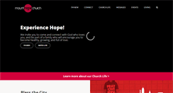 Desktop Screenshot of mounthopechurch.org
