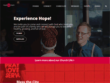 Tablet Screenshot of mounthopechurch.org